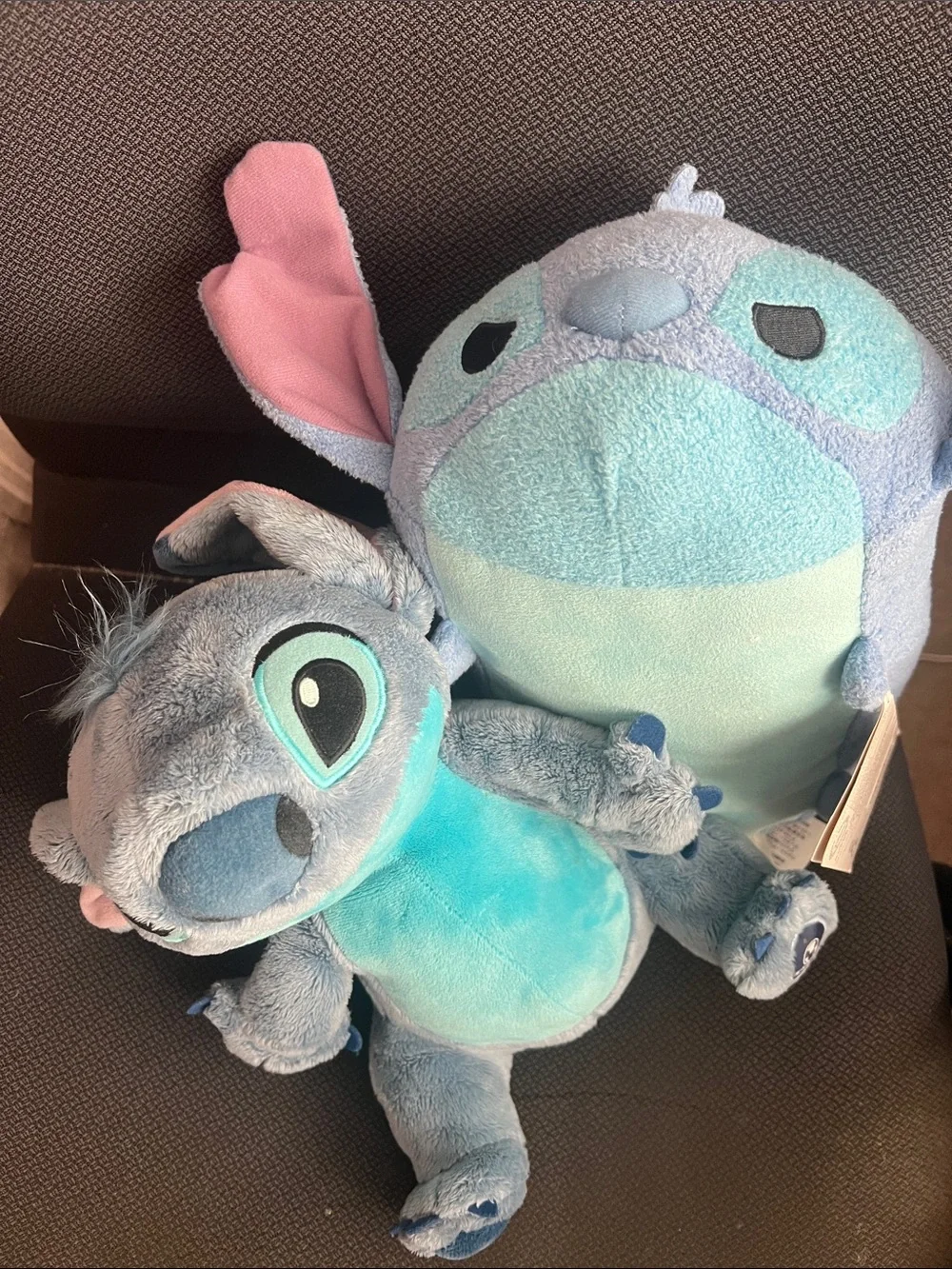 Disney Stitch Plush Duo - Light Blue & Teal